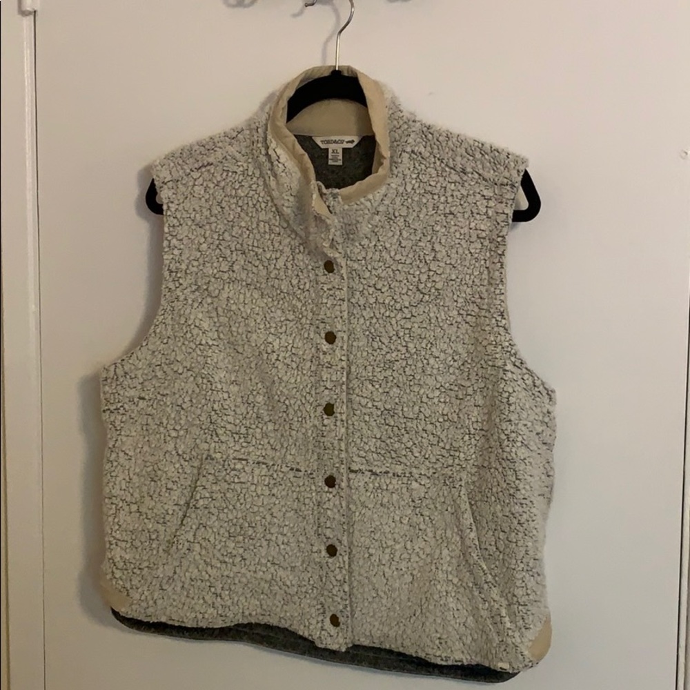 Cream Sheridan Sherpa vest